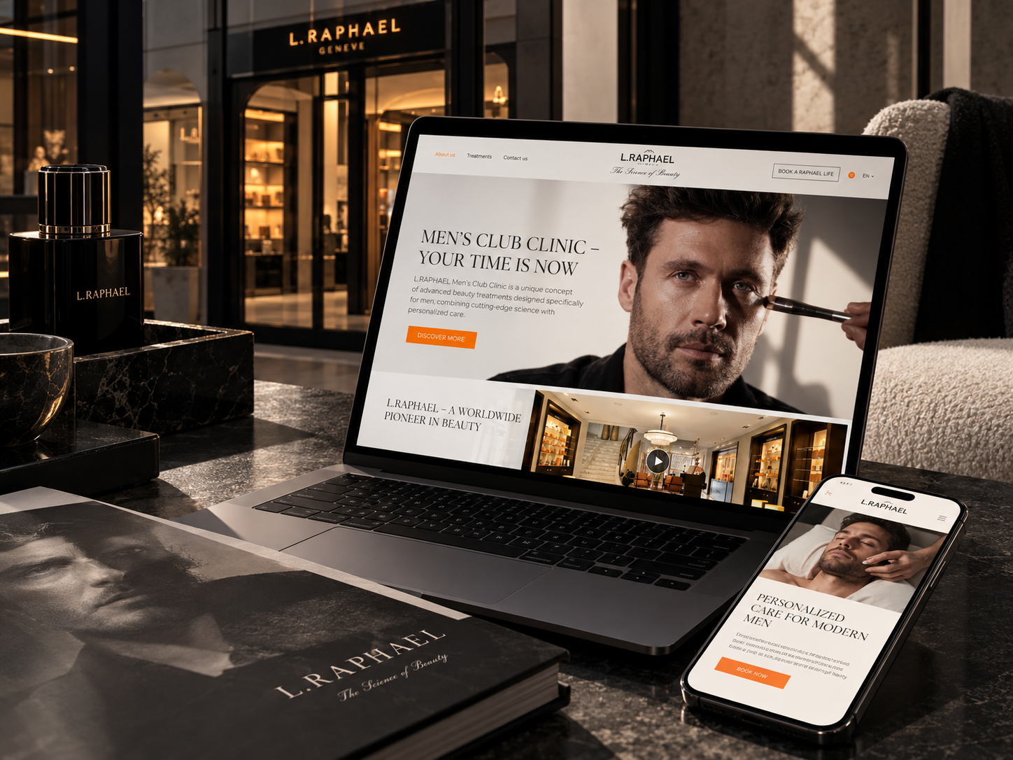L.Raphael: Opening an ultra-luxury beauty house to men