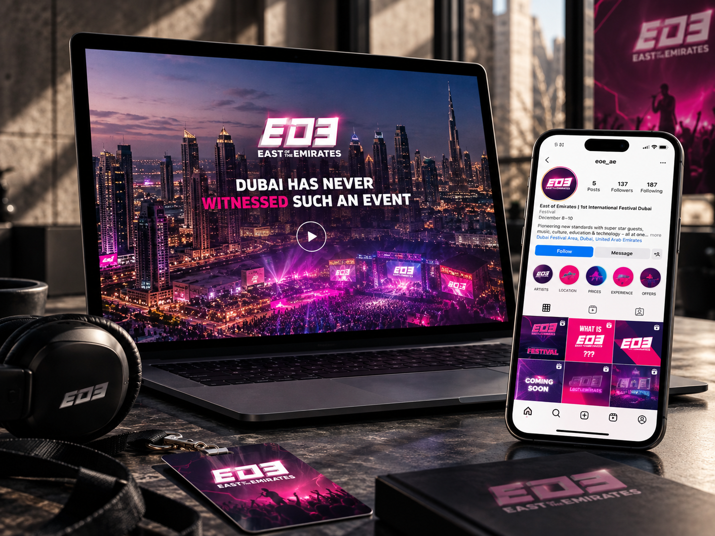 East of the Emirates: Launching an entertainment festival in Dubai
