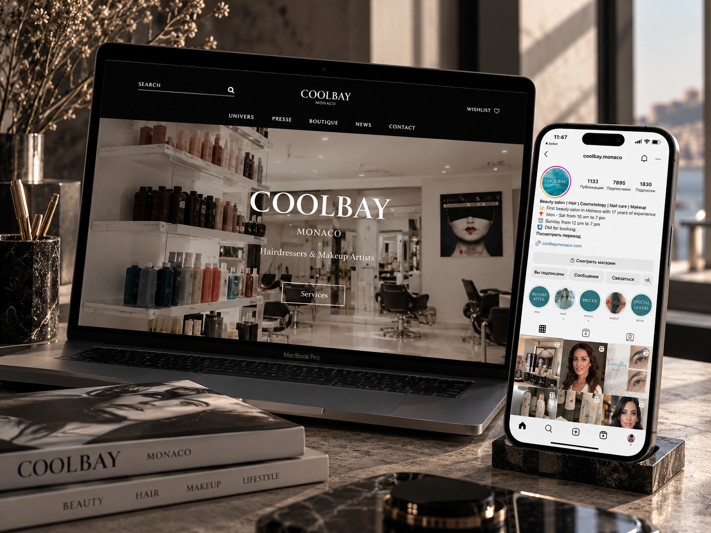 Cool Bay Monte Carlo: The celebrity beauty salon