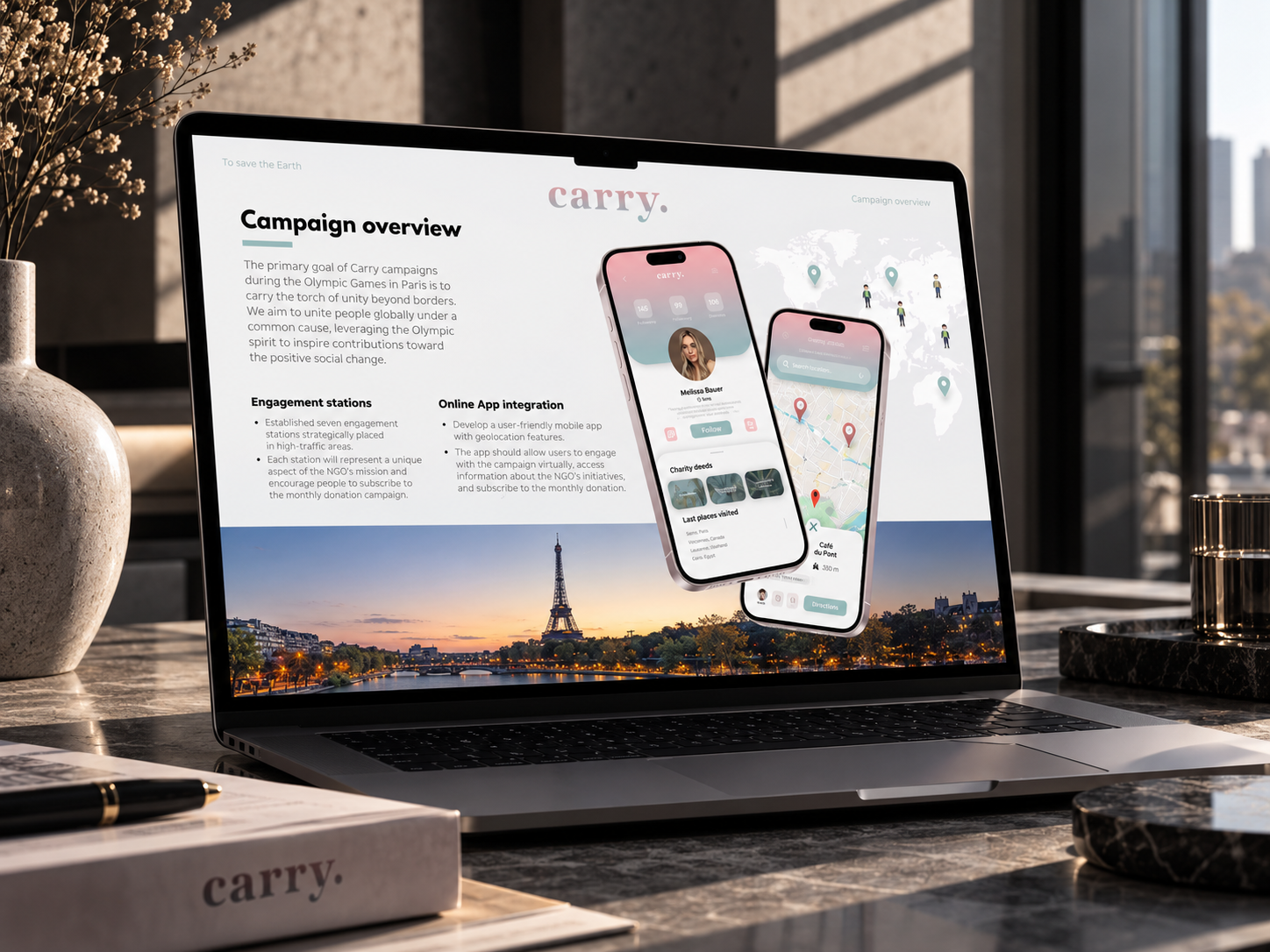 Carry: Positioning a purpose-led platform